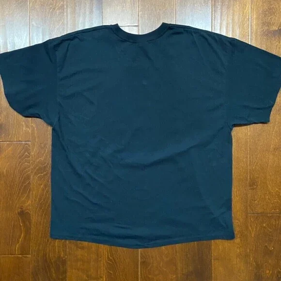 Hanes Vintage 2001 Hilton Head Flamingo T-Shirt Black Pink Men's Size XXL - Picture 5 of 9